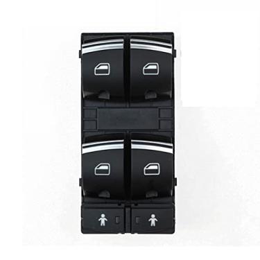 Imagem de Botão levantador de janela de controle elétrico, adequado para A6L Q7 2006-2015 4F0959851J Interruptor elétrico de janela