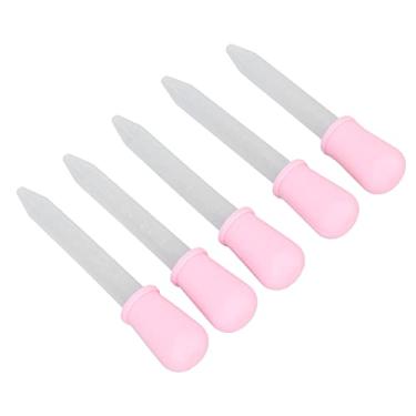 Imagem de Conta-gotas, pipetas de transferência calibradas ecologicamente corretas portáteis 5pcs faça você mesmo para epóxi para experiências de laboratório