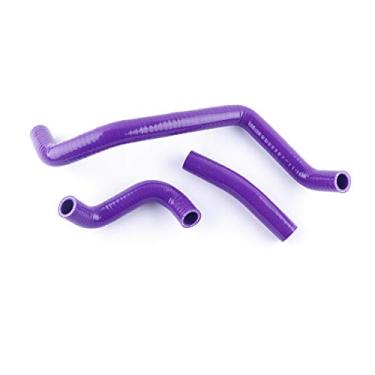 Imagem de LUXERAD Mangueira de silicone de arrefecimento para quadriciclo Performance 3 camadas 4,5 mm para Can-Am Bombardier DS650 00-07 (roxo)