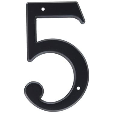 Imagem de Baldwin 90675190# 5 Número de casas plano, preto