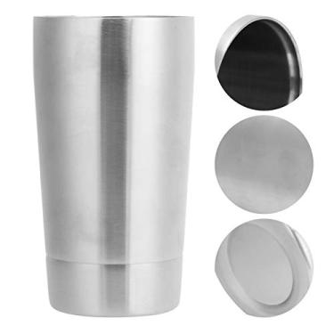 Imagem de Copo de aço inoxidável, caneca de cerveja estável portátil prática de 373 ml, durável para piqueniques Acessórios de bebida para churrasco