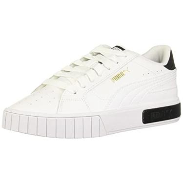 Imagem de PUMA Girl's Cali Stars (Big Kid) White Black 6.5 Big Kid M