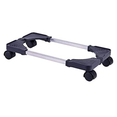 Imagem de Kokiya Case Stand Cart For Computer Host - Heavy Duty Desktop Computer Tower Mobile Cart Holder With 4 Caster Wheels - Rolling PC Case Rack - For CPU Case, Preto