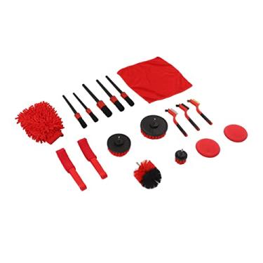 Imagem de Conjunto de escovas para carros, ferramenta de limpeza profunda para carros para cozinha em casa