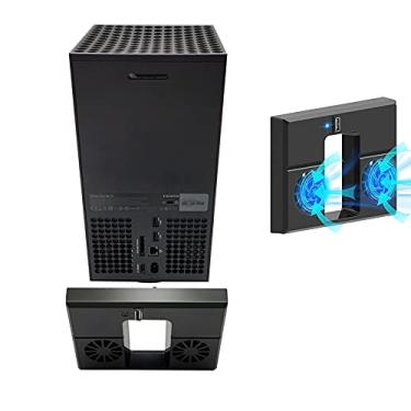Imagem de Ventoinha de refrigeração para console compatível com Xbox Series X USB Cooler externo com controle de temperatura turbo sistema de refrigeração para Xbox Series X
