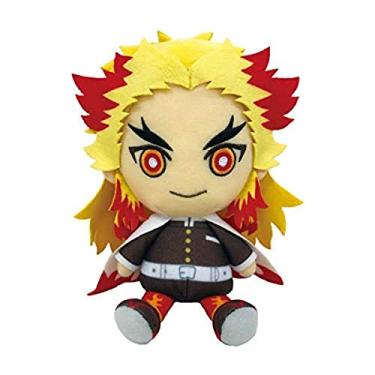 Imagem de Bandai Demon Slayer Kimetsu no Yaiba Chibi Plush - Kyojuro Rengoku