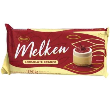 Imagem de Chocolate Nobre Branco Barra Melken 1,050Kg - Harald