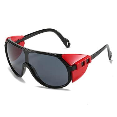 Imagem de Óculos de sol à prova de vento para esportes ao ar livre para homens e mulheres para evitar espiar legal óculos de sol de uma peça, 4, tamanho único