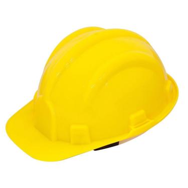 Imagem de Capacete de Segurança Aba Frontal Amarelo Classe A/B Delta Plus