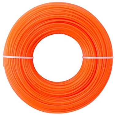 Imagem de Linha Strimmer 100 m .095 polegadas aparador de fios de nylon 2,4 mm para aparador de grama