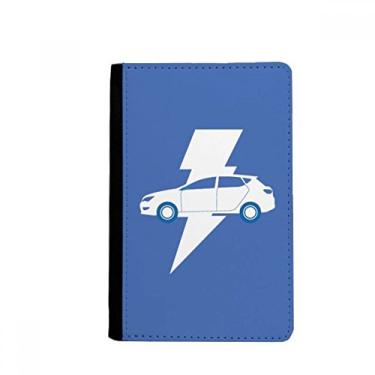 Imagem de Porta-passaporte com estampa de veículos energéticos para proteger o meio ambiente Notecase Burse capa carteira porta-cartões, Multicolor