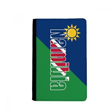 Imagem de Porta-passaporte com nome da bandeira do país da Namíbia Notecase Burse carteira porta-cartão, Multicolor