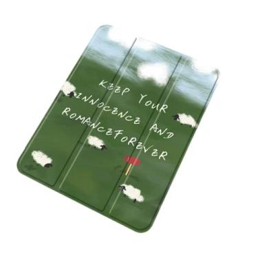 Imagem de CUTTIZ Capa para tablet resistente a quedas e arranhões com textura de seda compatível com iPad Pro 12,9 polegadas 11 polegadas 9,7 polegadas iPad Air 5/4/3/2/1 iPad Mini 4/5/6 iPad 10,2 polegadas (P-01, iPad 10,5 polegadas/Air3)