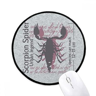 Imagem de DIYthinker Discover World Lagosta Organismo Marinho Mouse Pad Desktop Tapete Redondo para Computador