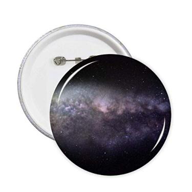 Imagem de Alfinetes elípticos Cosmic Nebula Padrão Universe Emblema Emblema Acessório Decoração 5 peças