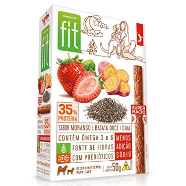 Imagem de STICK FIT Petisco Palito Spin Pet Para Cães - Fit - Morango - 50G