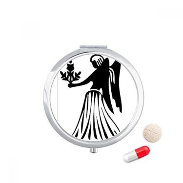 Imagem de Caixa de comprimidos com símbolo do zodíaco Virgem Constellation Dispensador de remédios