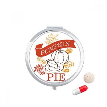 Imagem de Caixa de armazenamento de remédios com desenho ilustrado para o dia de Ação de Graças