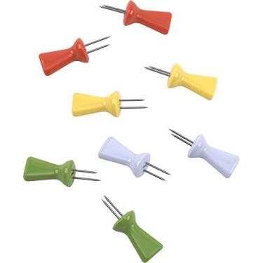 Imagem de GoodCook 8 suportes de milho para uso diário com espetos interligados, 4 pares, cores sortidas