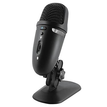 Imagem de Cyber Acoustics Microfone USB premium com padrões de gravação duplos – gravação de 24 bits, perfeita para podcasts e vlogs – compatível com PC e Mac (CVL-2009)
