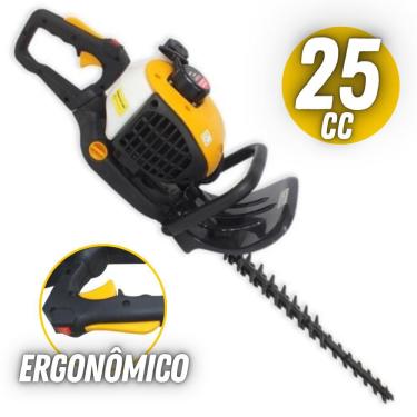 Imagem de Podador De Cerca Viva Vulcan VP2450 À Gasolina Com Lâmina Dupla Ação De Corte Ideal Para Sítios E Chácaras
