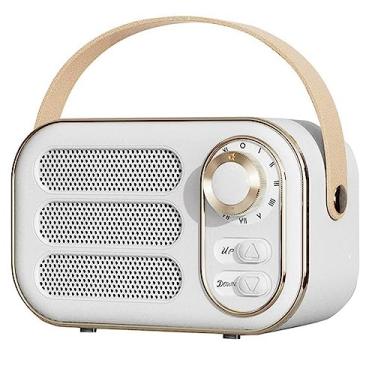 Imagem de VENEKA Alto-Falante Retro 360 Efeito EstéReo Bluetooth Mini Alto-Falante Vintage RáDio DecoraçãO para Casa Caixa de para Exterior