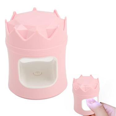 Imagem de Mini Lâmpada de Cura de Gel para Unhas, Secador de Unhas LED USB de Secagem Rápida Com Fonte de Luz Dupla, Luz UV Portátil para Unhas de Gel, Material ABS, 6pcs Chips de Luz (Rosa)