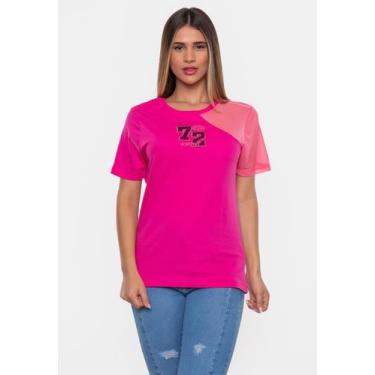 Imagem de Camiseta Ecko Feminina Estampada Pink