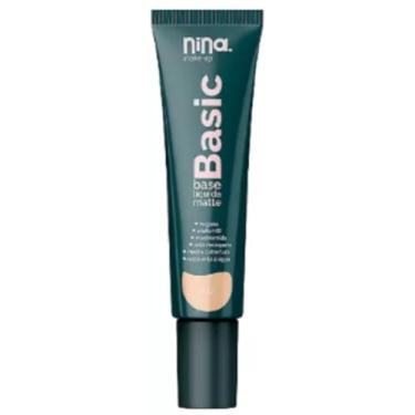 Imagem de Base Líquida Basic - Nina Makeup Cor 1