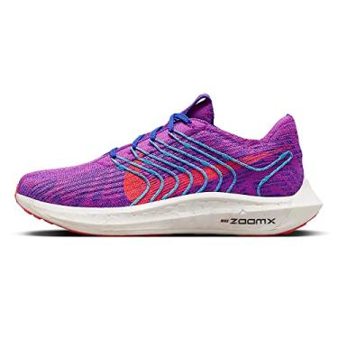 Imagem de Nike Tênis de corrida feminino Pegasus Turbo (Fúcsia/azul/carmesim brilhante, sistema de tamanho de calçados dos EUA, adulto, feminino, numérico, médio, 43)