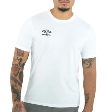 Imagem de Umbro, Camiseta Umbro Essential Masculina Algodão Cor:Branco;Tamanho:G