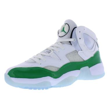 Imagem de Nike Tênis masculino Air Jordan Jumpman Two Trey, Branco/preto/verde-sorte, 42