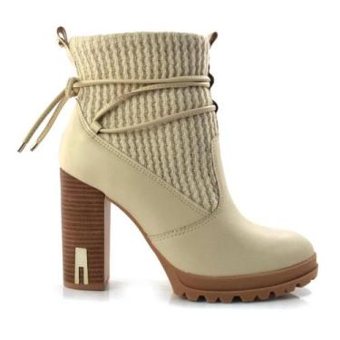 Imagem de Bota Feminina Ramarim 23-60104 Ankle Boot Amarração