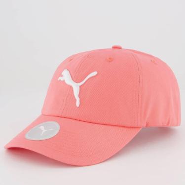 Imagem de Boné Puma Essentials Cat Logo Rosa-Unissex