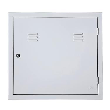 Imagem de Caixa Telefone Embutir Padrão Telebras - Ferragens Jordão | 200x200x120mm NR.02