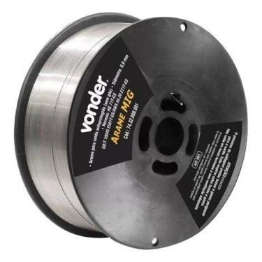 Imagem de Arame para Solda MIG 0,8mm Rolo 1kg - Vonder