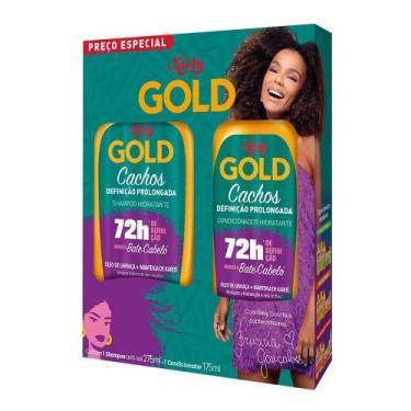 Imagem de Shampoo + Condicionador Cachos Definição Prolongada 450ml - Niely Gold