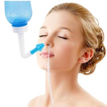 Imagem de Sinusite Higienizador Ducha Nasal Lavador Lavagem ul - Mundo Hobby