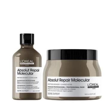 Imagem de Kit Absolut Repair Molecular Sh 250ml + Masc 500ml - Loreal Profission