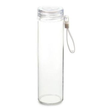 Imagem de Garrafa Squeeze Clean P/ Água Vidro Suco Bebidas Trabalho Vidro Boross