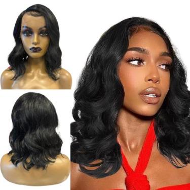 Imagem de Peruca Ondulada Front Lace Repartição Lateral Com Baby Hair - bbless, 
