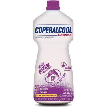 Imagem de Álcool Lavanda Bracfree Coperalcool 1L - Hi Clean