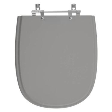 Imagem de Assento Sanitário Sabatini Cinza Escuro para vaso Icasa - Pontto Lavab