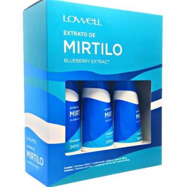 Imagem de Kit Lowell Extrato de Mirtilo Home Care Trio 1006 - 3PROD