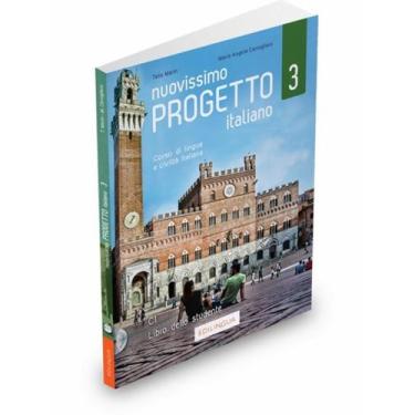 Imagem de Nuovissimo Progetto Italiano 3 C1 Libro Dello Studente 2 Cd Audio - ED