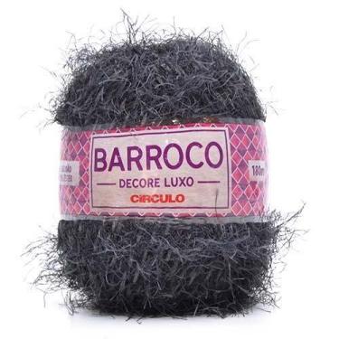 Imagem de Barbante Barroco Decore Luxo 280g - 180 Metros - CÍRCULO, 903 CINZA ÔN