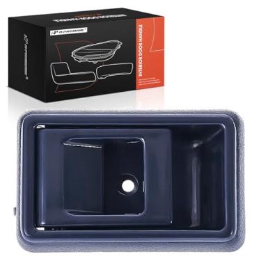 Imagem de A-Premium Moldura da maçaneta da porta interna compatível com Toyota Corolla 1988-1993, Tacoma 1995-2000, 4Runner/Pickup 1989-1995, Tercel 1987-1990 e Geo Prizm 1989-1992, azul, substituição #