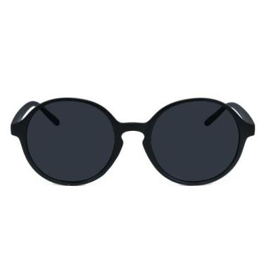 Imagem de Óculos de Sol Masculino Redondo Uv400 Acompanha Case Da Moda - Use You