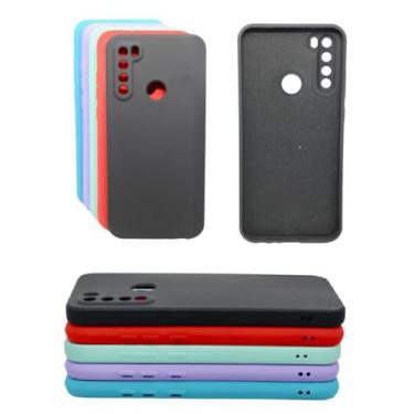 Imagem de Capa Capinha Para Redmi Note 8 Aveludada Silicone Case - Mustangshop, 