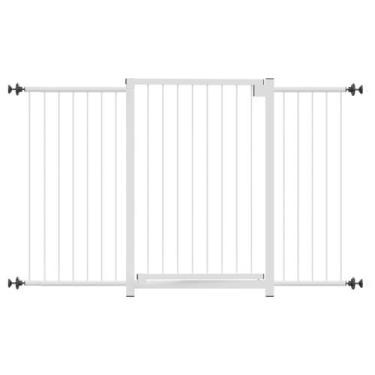 Imagem de Grade portão pet bebê divisor ambiente 70 cm 90 cm 100 cm até 120 cm b